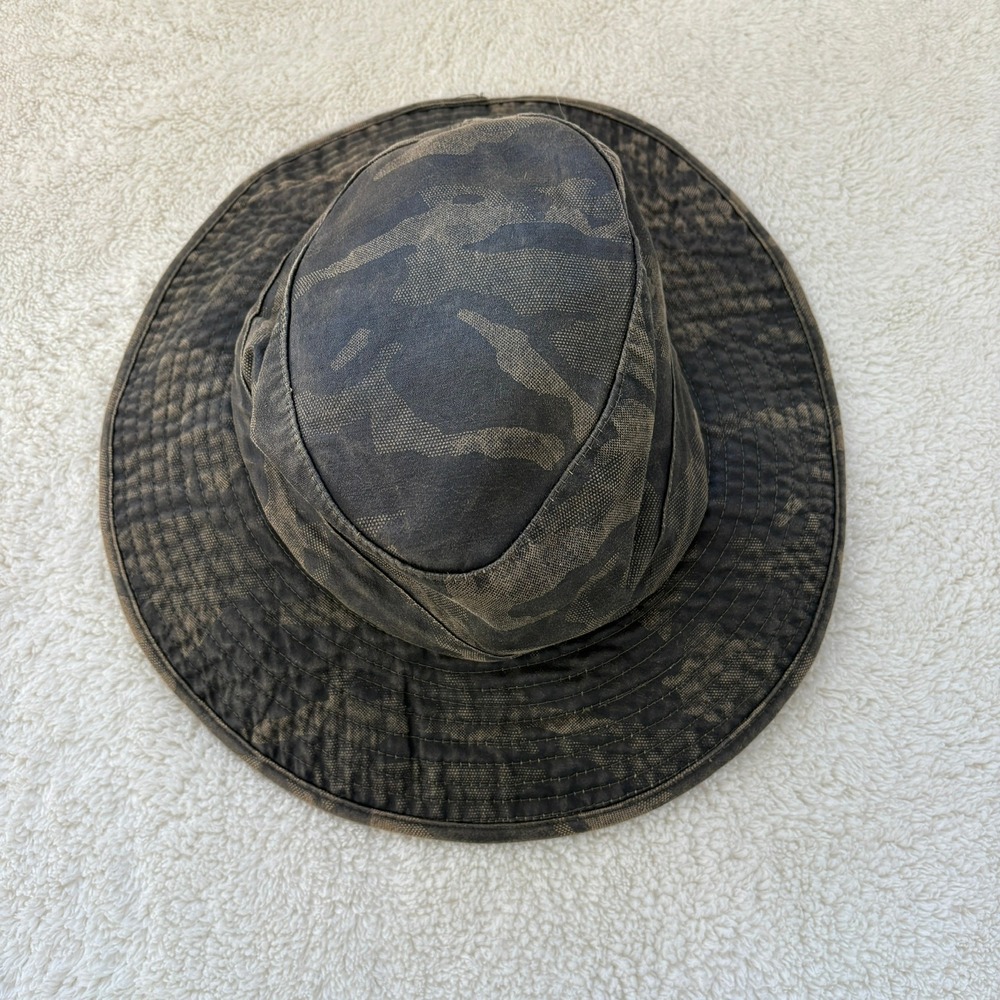 Coolibar‎ Kids Outback Boonie Hat L/XL Camo Sun Protection Bucket Hat